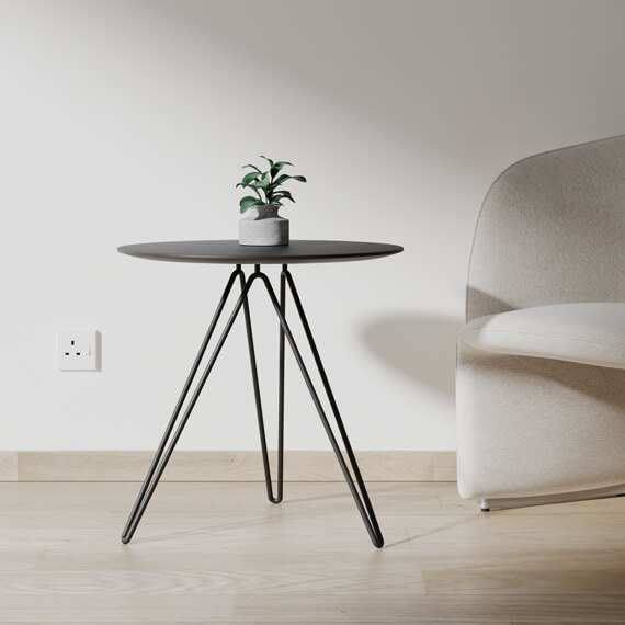 Vino Minimalist Round Coffee Table